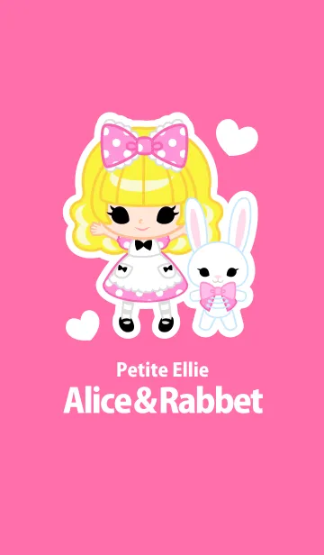 [LINE着せ替え] ★アリスとうさちゃんの画像1