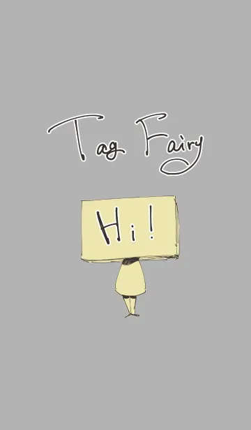 [LINE着せ替え] 付箋の妖精の画像1