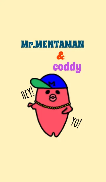 [LINE着せ替え] Mr.MENTAMAN＆coddyの画像1