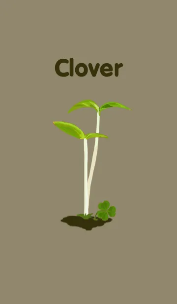 [LINE着せ替え] Clover 3 leafの画像1