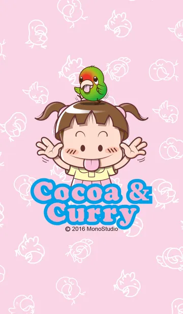 [LINE着せ替え] Cocoa ＆ Curryの画像1