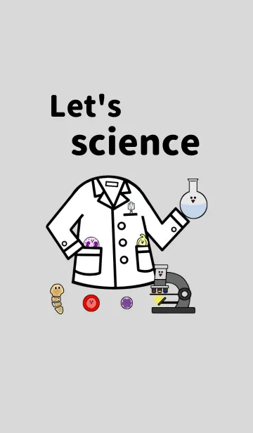 [LINE着せ替え] レッツサイエンス着せかえの画像1