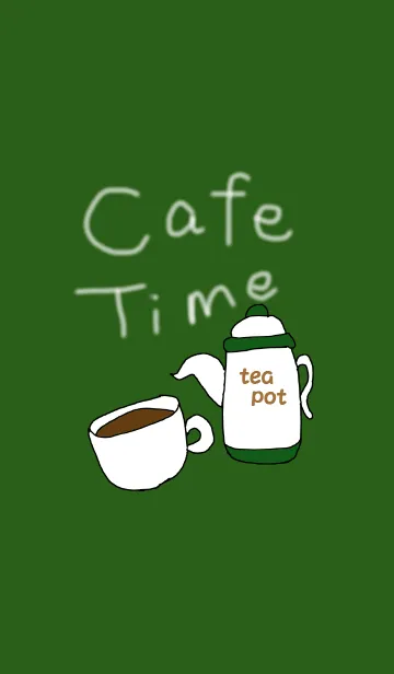 [LINE着せ替え] cafe timeの画像1