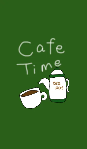 cafe timeのLINE着せ替え