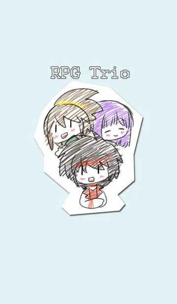 [LINE着せ替え] RPG Trioの画像1