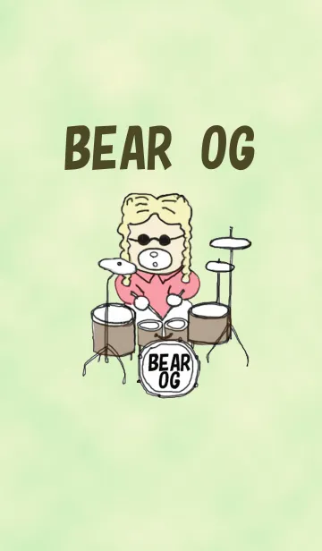 [LINE着せ替え] BEAR OGの画像1