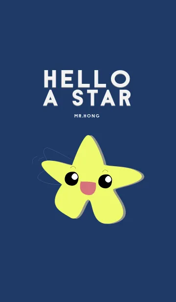 [LINE着せ替え] Hello a starの画像1
