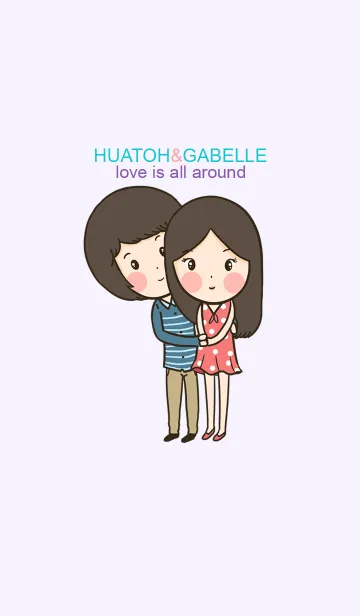 [LINE着せ替え] HuaToh＆Gabelleの画像1