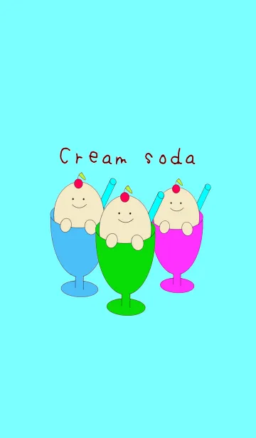クリームソーダの着せ替えメイン画像