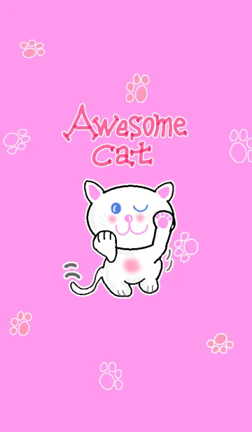 [LINE着せ替え] Awesome catの画像1