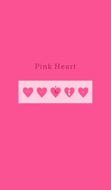 [LINE着せ替え] Pink Heartの画像1