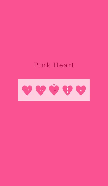 Pink Heartの着せ替えメイン画像