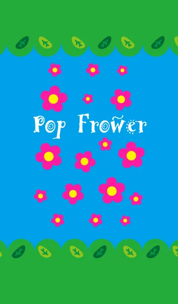 [LINE着せ替え] Pop frowerの画像1