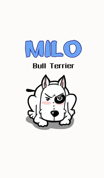 Milo bull terrierの着せ替えメイン画像