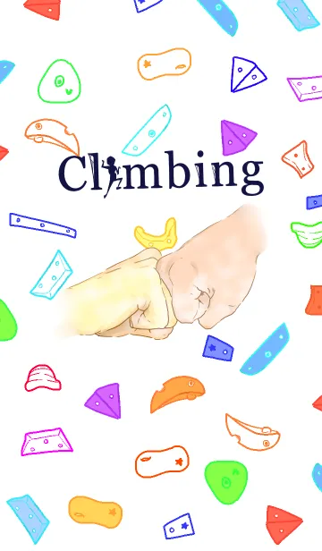 [LINE着せ替え] Climbingの画像1