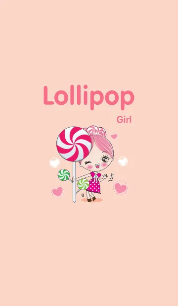 [LINE着せ替え] lollipop girlの画像1