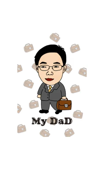 [LINE着せ替え] My dadの画像1