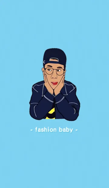 [LINE着せ替え] Fashion Babyの画像1