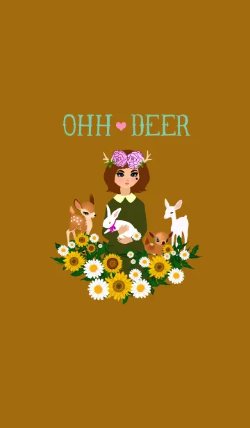 [LINE着せ替え] Ohh Deerの画像1