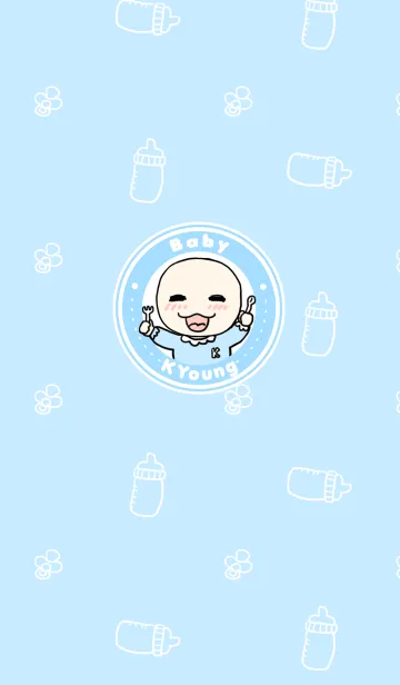 [LINE着せ替え] K Young Babyの画像1