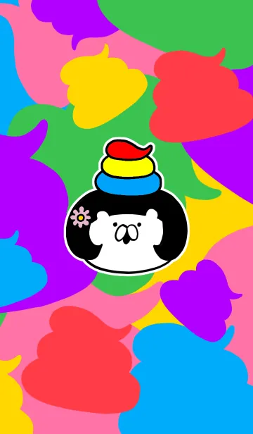 カラフルシェル・キュートのLINE着せ替え