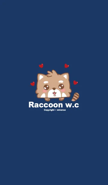 [LINE着せ替え] Raccoon w.cの画像1