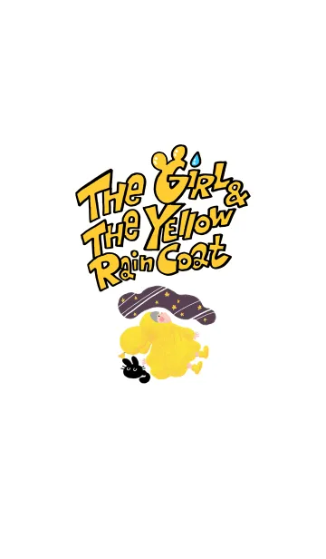 [LINE着せ替え] The Girl ＆ The Yellow Raincoatの画像1