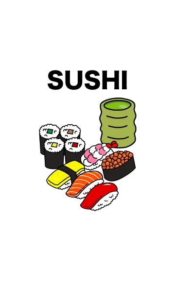 [LINE着せ替え] おいしいお寿司の画像1