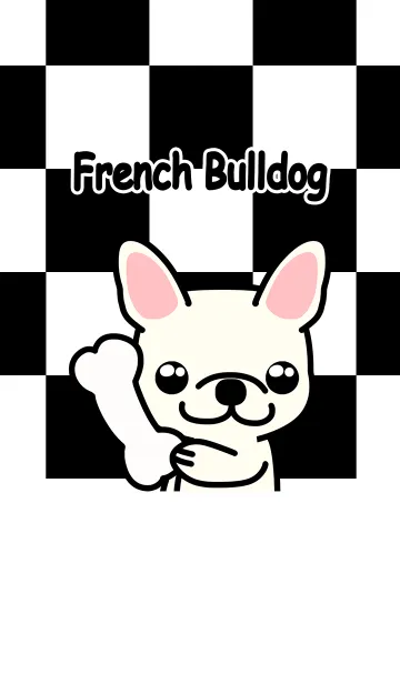 [LINE着せ替え] Cute French Bulldogの画像1