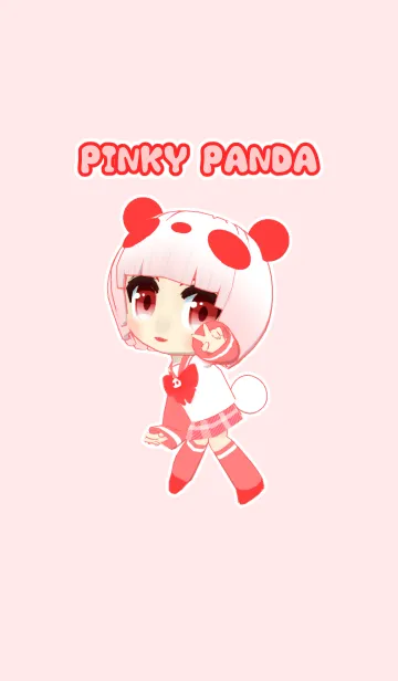 ピンキーパンダのLINE着せ替え