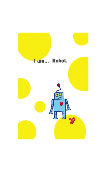 [LINE着せ替え] ロボットの画像1