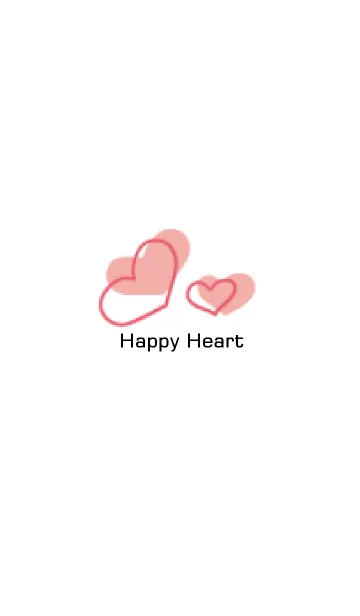 [LINE着せ替え] Happy Heartの画像1