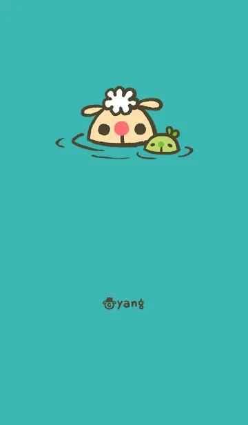 [LINE着せ替え] sheep sheep yang yangの画像1