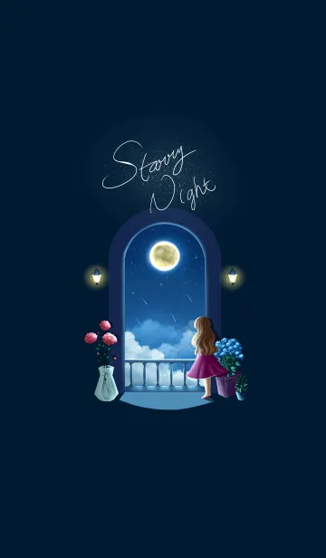 [LINE着せ替え] Starry Night themeの画像1