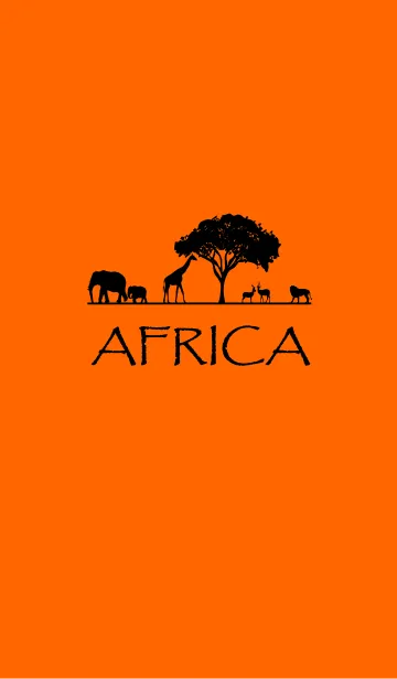 [LINE着せ替え] アフリカの夕暮れの画像1