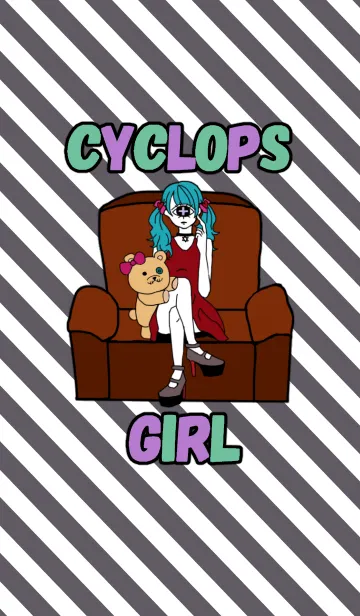 [LINE着せ替え] CYCLOPS GIRL 2の画像1