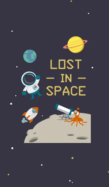 [LINE着せ替え] LOST in SPACEの画像1
