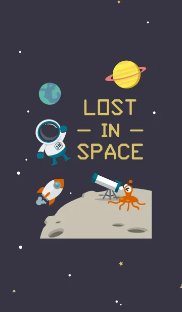 LOST in SPACEのLINE着せ替え
