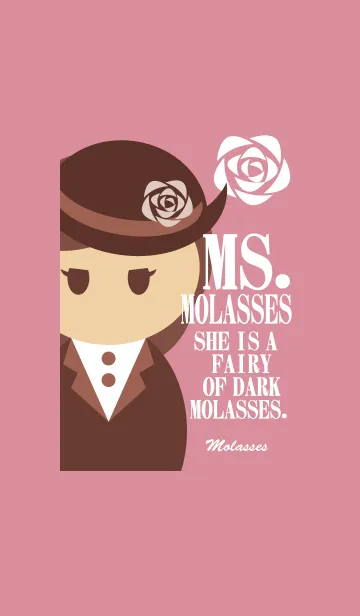 [LINE着せ替え] Mis. Molassesの画像1