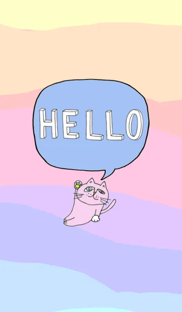Bonjour nekoのLINE着せ替え