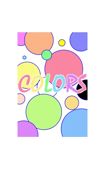 [LINE着せ替え] COLORS ~RAINBOW~の画像1