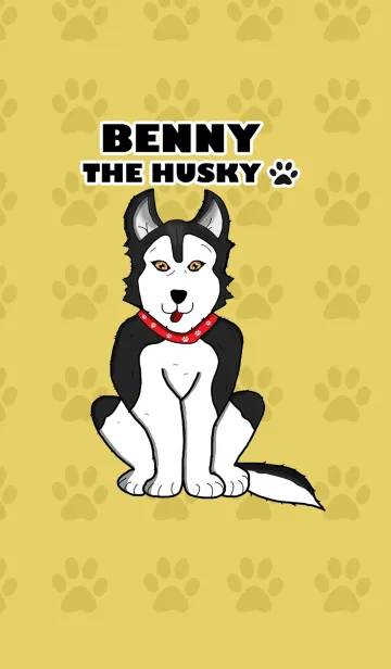 [LINE着せ替え] Benny The Huskyの画像1