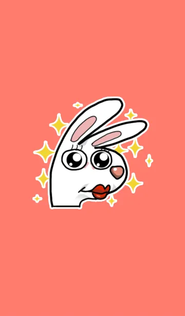 [LINE着せ替え] Unruly cute bunnyの画像1