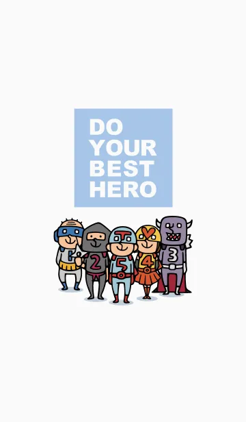 [LINE着せ替え] Do your best. Heroの画像1