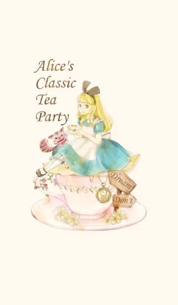 [LINE着せ替え] Alice's Classic Tea Partyの画像1