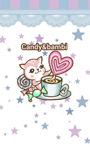 [LINE着せ替え] Candy＆Bambiの画像1
