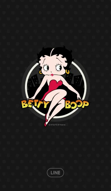 Betty BoopのLINE着せ替え