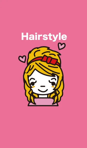 髪型の着せ替えメイン画像
