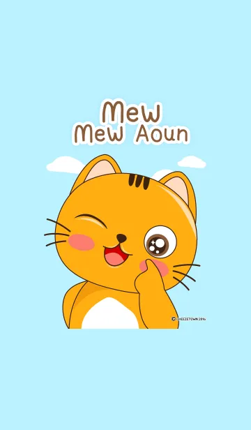 [LINE着せ替え] Mew Mew Aoun Livelyの画像1