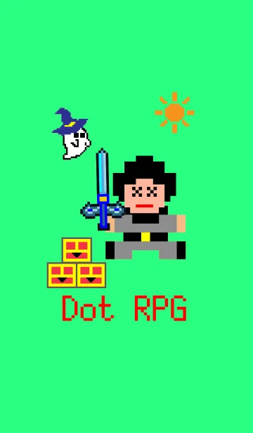 [LINE着せ替え] ドット絵RPG(Dot RPG)の画像1